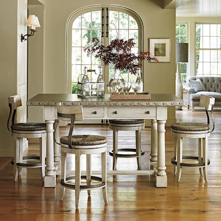 Hidden Lake Bistro Table and Stool Set